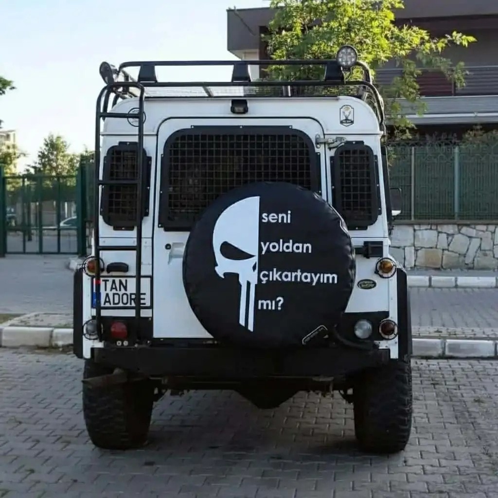 Kuru Kafa Mesaj Stepne Kılıfı